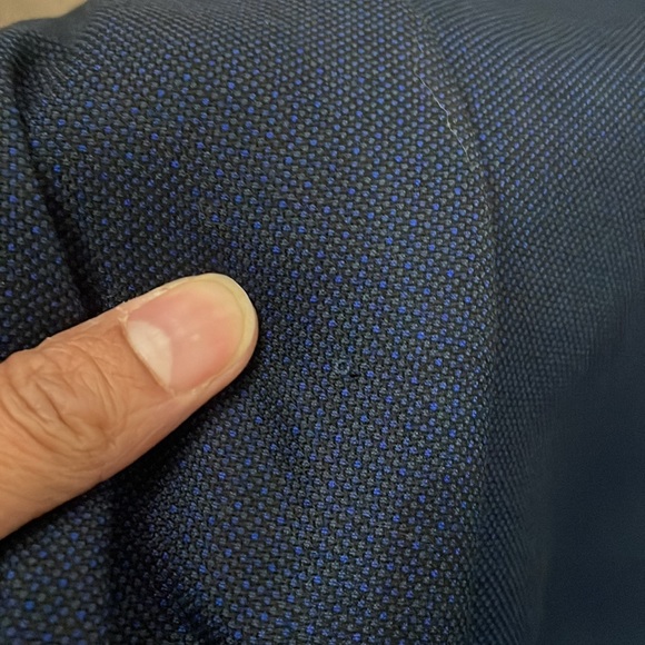 Navy Blue Suit Jacket - Picture 4 of 16